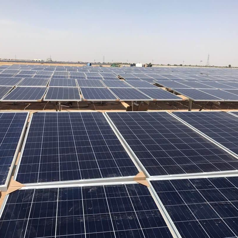 4.5 MW solar power plant at Gajner, Bikaner