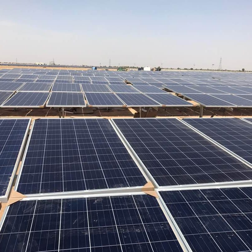 4.5 MW solar power plant at Gajner, Bikaner