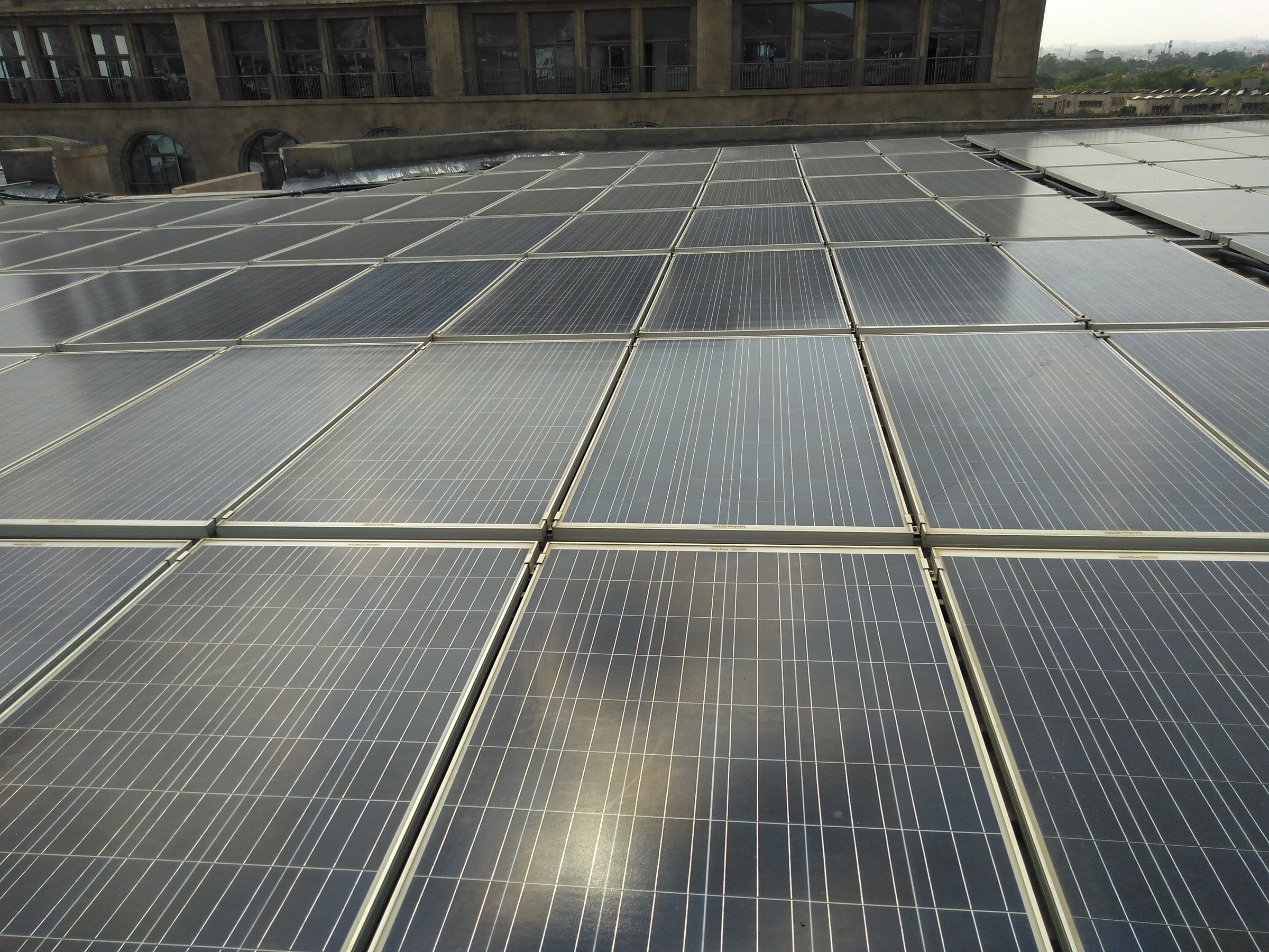 Rooftop solar at Jhalana, Jaipur, 278 kW