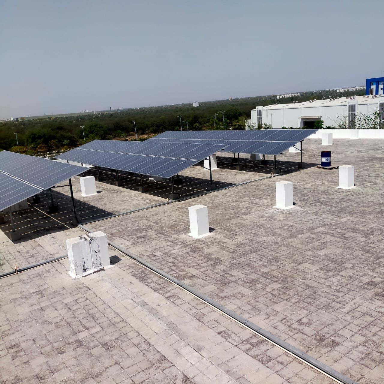 Rooftop solar at Sitapura, Jaipur, 710 kW